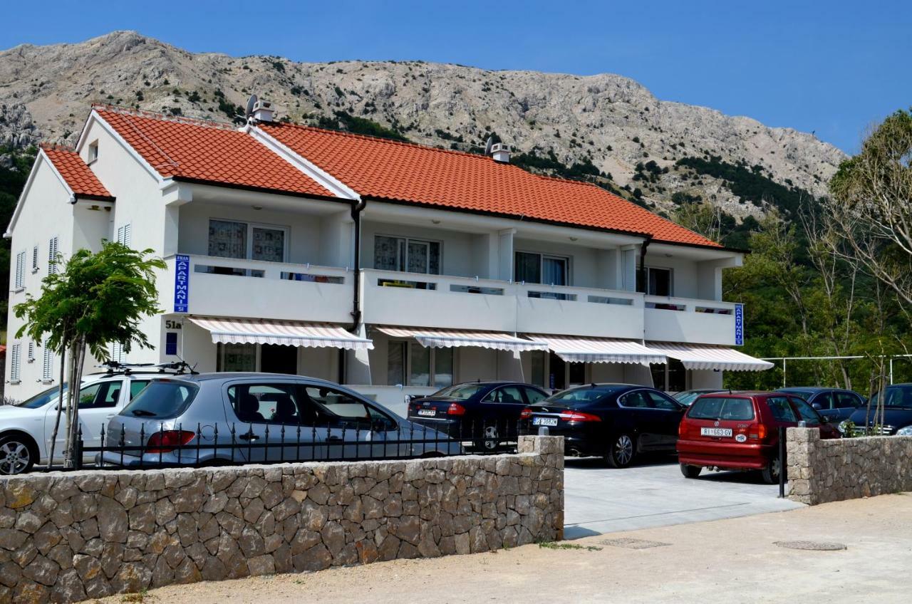 Apartments Fran I Baška Exterior foto